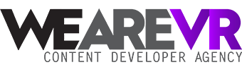 WeAreVR Content Developer Agency Black Logo